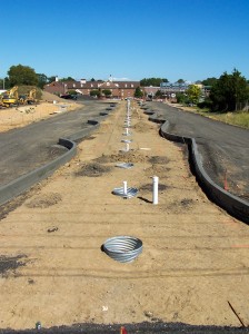 The design of the terminal allows for more efficient loading and parking for the buses