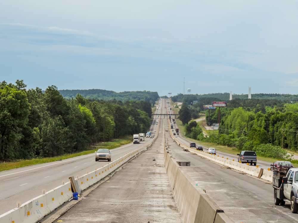 Concrete highway barriers