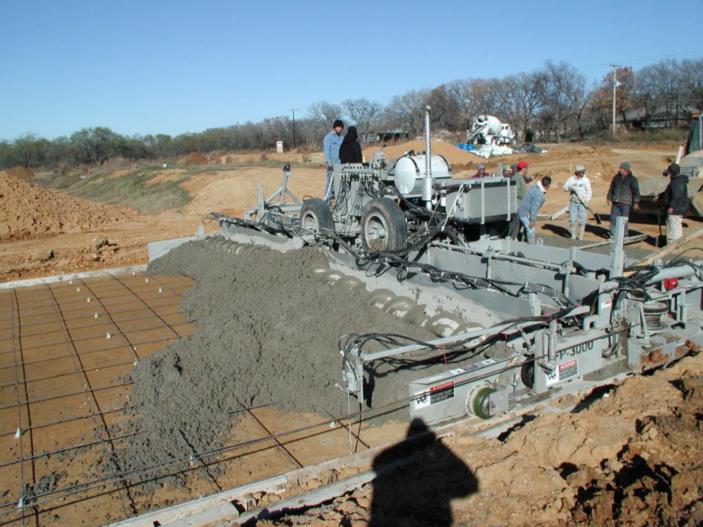 Power Paver FP-3000 paving a highway