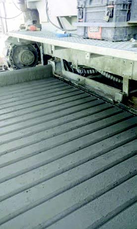 Close up of floor done by Power Paver SF-2700