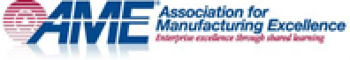Association for Manufacturing Excellence (AME) logo.