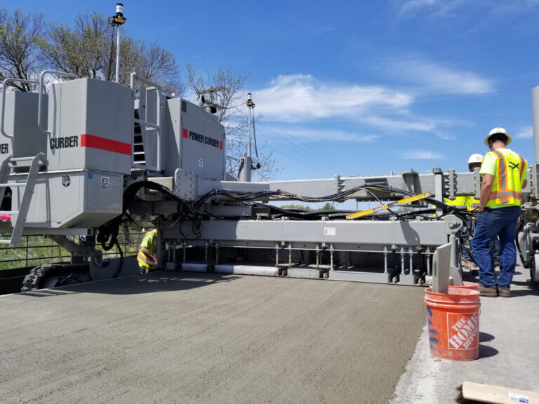 Power Curbers curb machine