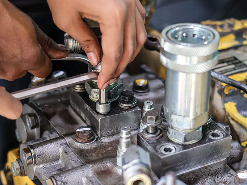fixing machinery